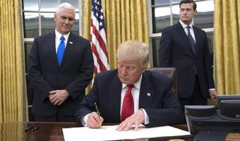 Pierwsze decyzje nowego prezydenta USA