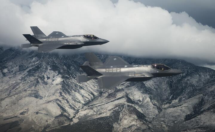 myśliwce F-35, zdjęcie ilustracyjne / autor: Pixabay