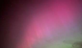 Zdjęcie zorzy nad Śnieżką wyróżnione przez NASA