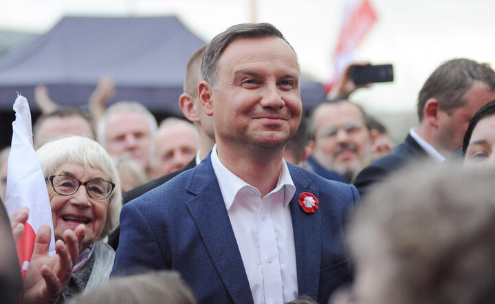 Prezydent Andrzej Duda na uroczystościach święta 3 Maja w Warszawie, fot. prezydent.pl