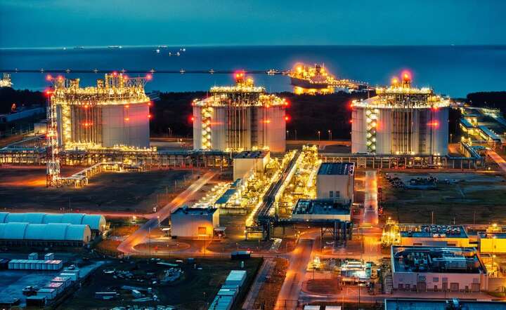 Terminal LNG im. prezydenta Lecha Kaczyńskiego w Świnopujściu / autor: materiały prasowe Gaz-System