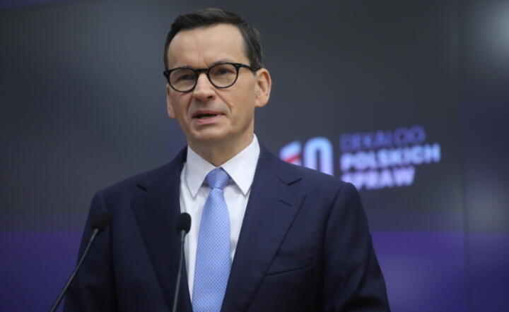 Premier Mateusz Morawiecki w siedzibie GPW. 17 bm. / autor: PAP/Albert Zawada