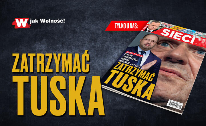 Okładka tygodnika 'Sieci' / autor: Fratria