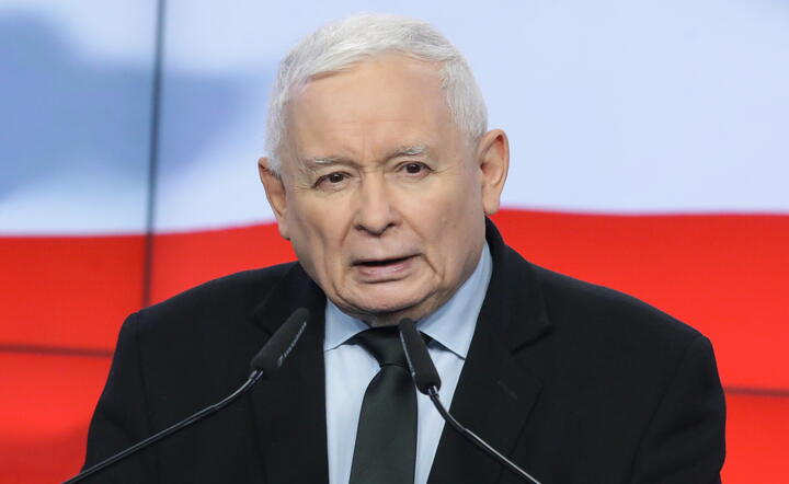 Prezes PiS Jarosław Kaczyński / autor: PAP