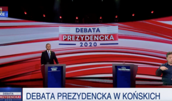 4 mln widzów oglądało puste miejsce Rafała Trzaskowskiego