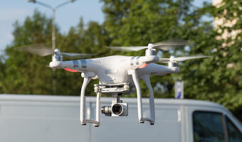 Dron pomógł policzyć straty w lasach po burzach i huraganach