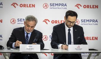 Orlen podpisał kontrakt na dostawy LNG z Semprą