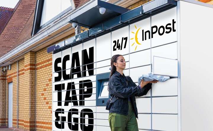 Paczkomat InPost w Wielkiej Brytanii / autor: materiały prasowe InPost