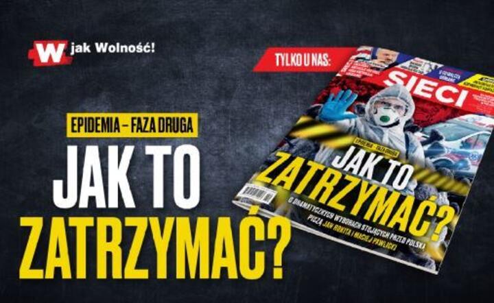 Okładka tygodnika Sieci  / autor: Fratria 