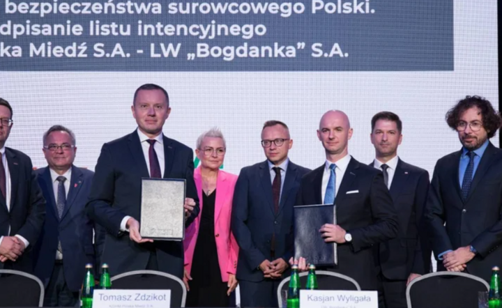 KGHM i Lubelski Węgiel „Bogdanka” podpisały list intencyjny o współpracy / autor: KGHM