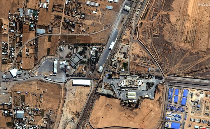 MIDEAST ISRAEL PALESTINIAN CONFLICT / autor: PAP/EPA/MAXAR TECHNOLOGIES