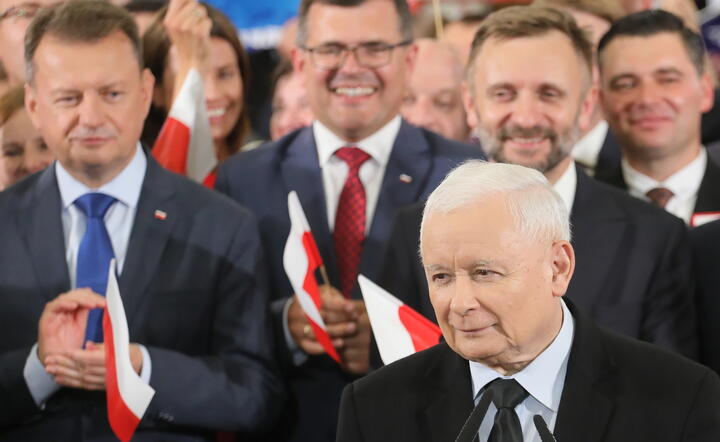 Prezes PiS Jarosław Kaczyński / autor: PAP