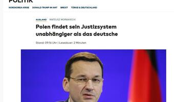 Morawiecki ostro o niemieckich sądach