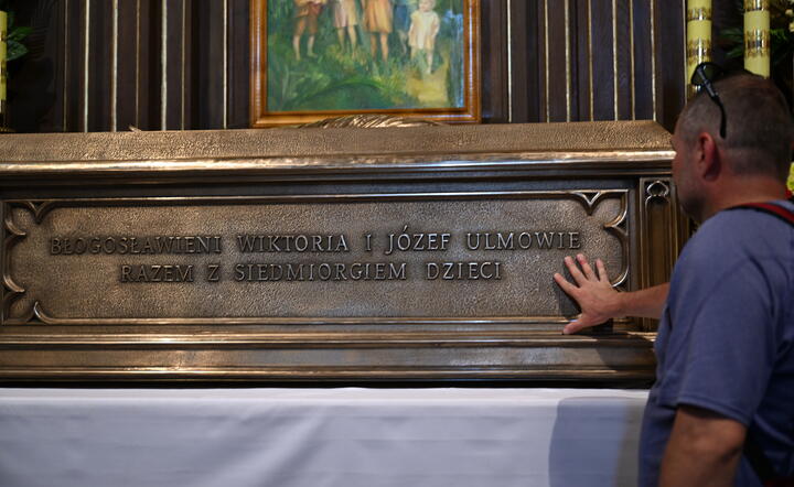 Beatyfikacja rodziny Ulmów / autor: PAP/Darek Delmanowicz