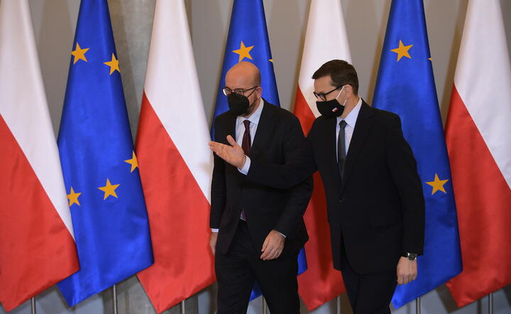 Charles Michel i Mateusz Morawiecki / autor: PAP