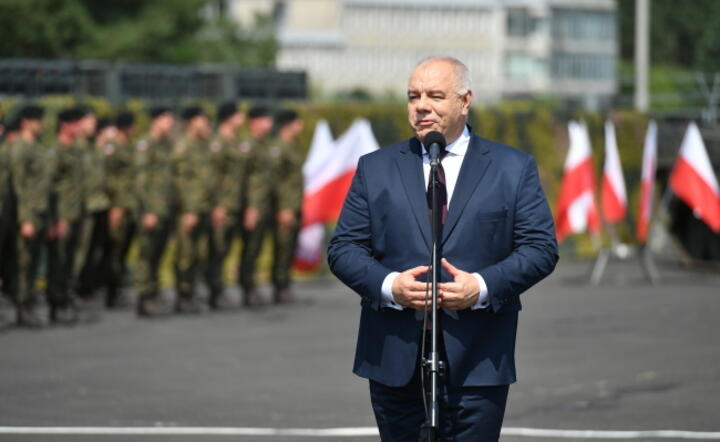 Jacek Sasin, wicepremier, minister MAP / autor: PAP