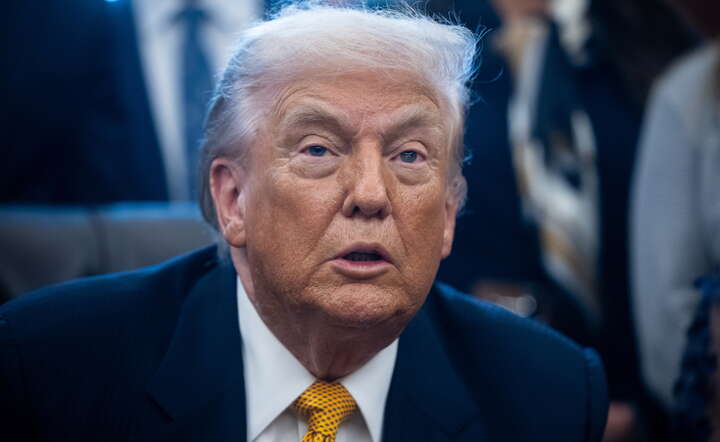 Prezydent USA Donald Trump w Białym Domu / autor: PAP/EPA/Francis Chung 