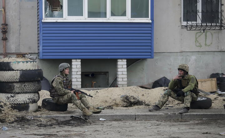 Wojna na Ukrainie / autor: PAP/EPA/