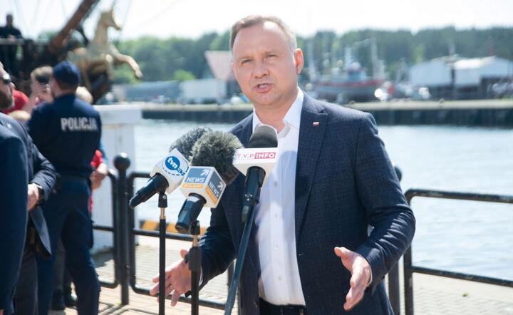 Prezydent Andrzej Duda / autor: PAP/Jan Dzban
