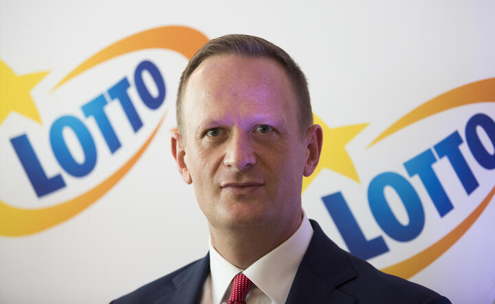 Prezes Zarządu Totalizatora Sportowego Olgierd Cieślik / autor: Fratria