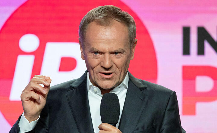 Szef PO Donald Tusk / autor: Fratria