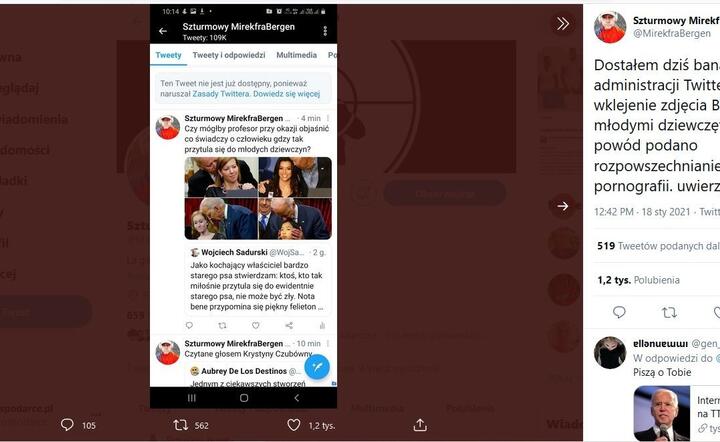 Ban za dziecięcą pornografię? / autor: fot. Twitter