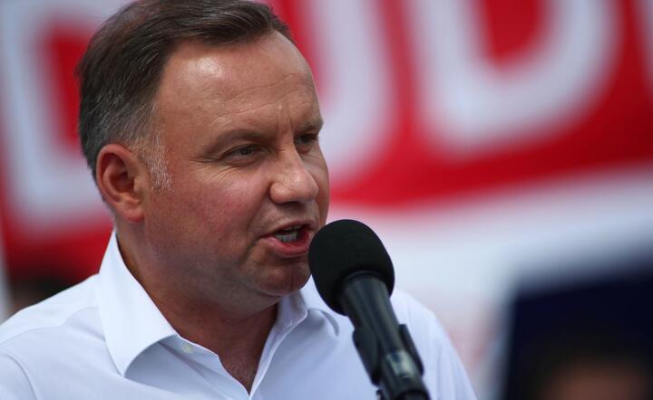 Prezydent RP Andrzej Duda / autor: PAP/Łukasz Gągulski