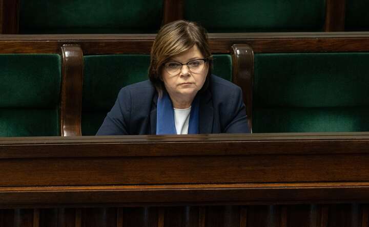 Minister zdrowia Izabela Leszczyna w Sejmie / autor: Fratria / Andrzej Wiktor