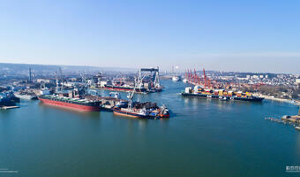 Port Gdynia: wzrost eksportu w transporcie morskim