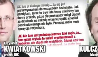 AFERA TAŚMOWA: Kwiatkowski i Kulczyk o prywatyzacji Ciechu. Tak działało państwo PO