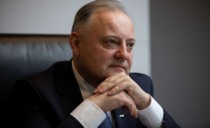 Prezes PGE Wojciech Dąbrowski / autor: Fratria