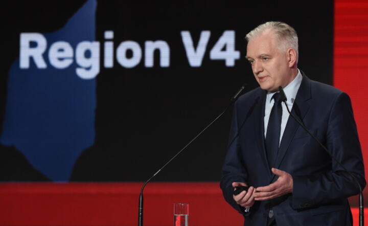Wicepremier, minister nauki i szkolnictwa wyższewgo Jarosław Gowin podczas Kongresu Innowatorów Europy Środkowo-Wschodniej "Central Eastern Europe Innovators Summit", fot. PAP/Radek Pietruszka