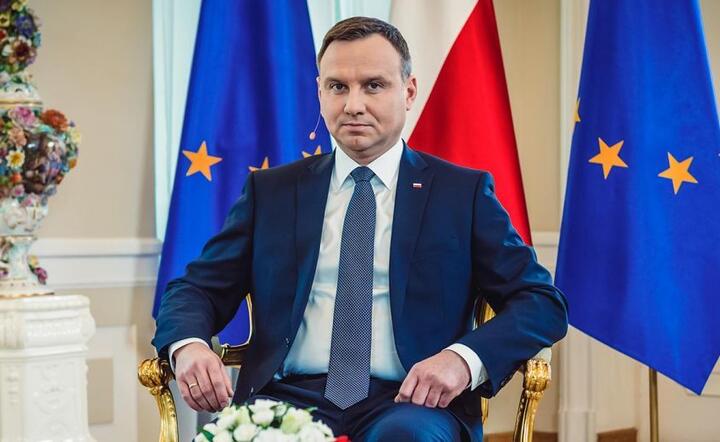 Prezydent Andrzej Duda / autor: TVP Info