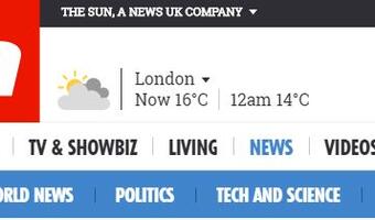 Słońce („The Sun”) świeci dla zwolenników Brexitu