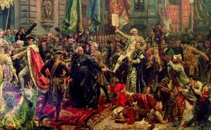 fot. Jan Matejko "Uchwalenie Konstytucji 3 maja", źródło: Sejm RP