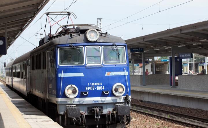 Pociąg PKP / autor: Fratria