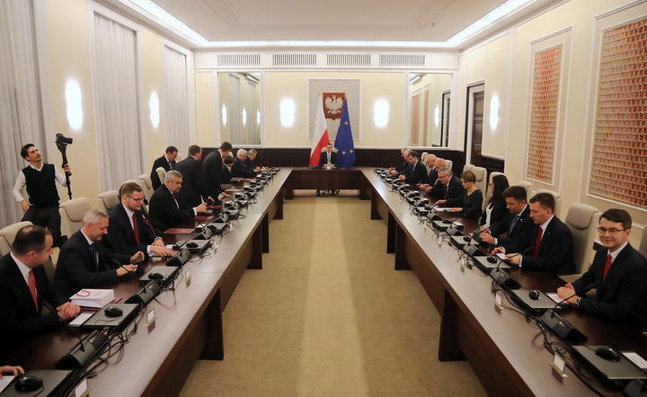 Rada Ministrów / autor: PAP