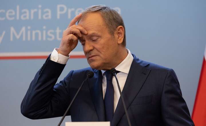 Donald Tusk mami opinię publiczną, że Unia Europejska potrafi obronić Polskę - ocenia Mariusz Błaszczak / autor: Fratria / Andrzej Wiktor
