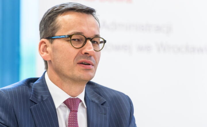 WROCŁAW WIZYTA MATEUSZ MORAWIECKI / autor: PAP/Maciej Kulczyński
