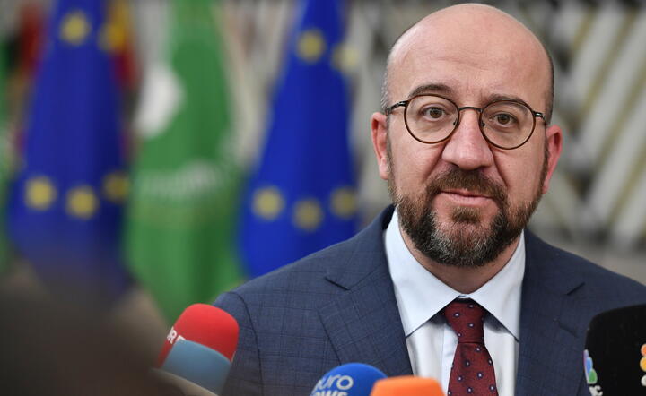 przewodniczący Rady Europejskiej Charles Michel / autor: PAP/EPA/GEERT VANDEN WIJNGAERT / POOL