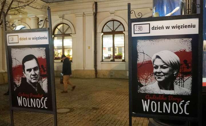 Andżelika Borys wyszła z więzienia. Andrzej Poczobut wciąż jest przetrzymywany w kolonii karnej i brak o nim wieści / autor: Fot. MK/Fratria