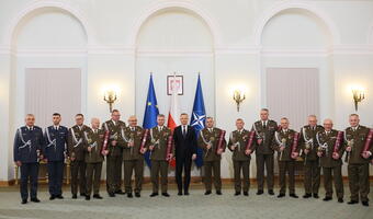 Prezydent wręczył nominacje generalskie