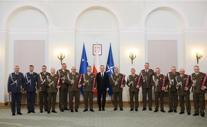 Prezydent wręczył nominacje generalskie