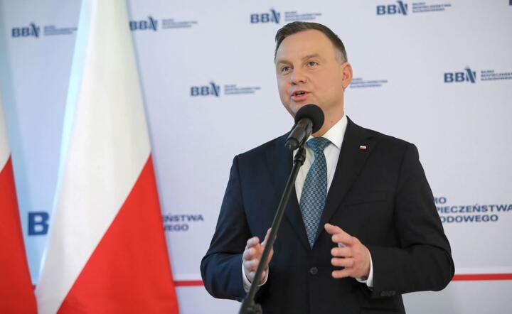 Prezydent Rzeczypospolitej Polskiej Andrzej Duda / autor: PAP/Leszek Szymański