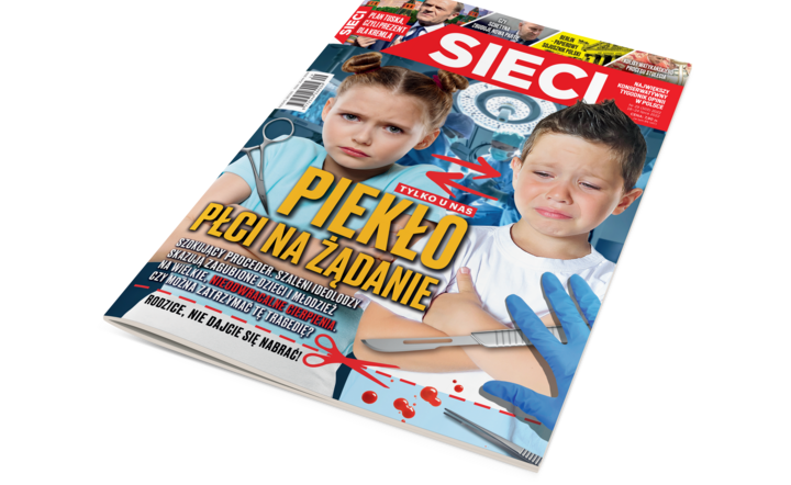 Najnowsze wydanie tygodnika 'Sieci' / autor: Fratria