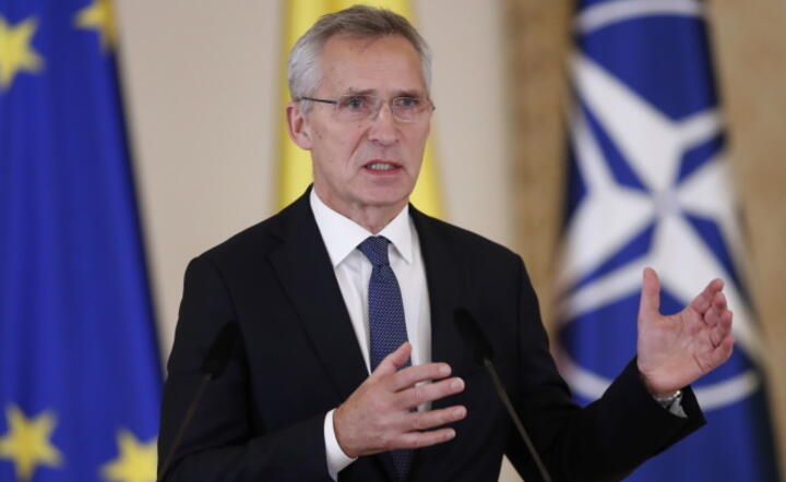 Sekretarz Generalny NATO Jens Stoltenberg, Rumunia, 29.bm / autor: PAP/EPA/ROBERT GHEMENT