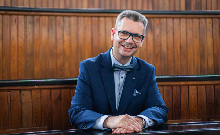 Prof. Piotr Wachowiak rektor Szkoły Głównej Handlowej w Warszawie / autor: materiały prasowe SGH
