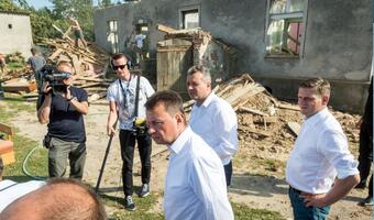 M. Błaszczak: ponad 30 mln zł przekazano dla poszkodowanych w nawałnicach