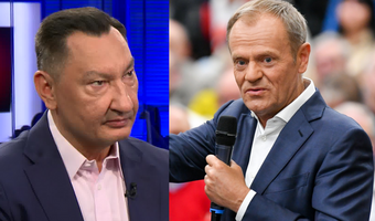 "Mówi pan jak członek KO". Grabowski uderza w 800+