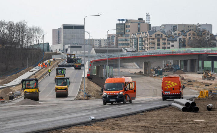 Warszawa, prace na obwodnicy Ursynowa / autor: GDDKiA
